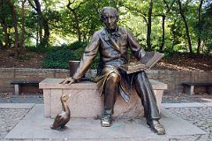22 Hans Christian Andersen Statue By Georg John Lober In Central Park East Side 74 St.jpg